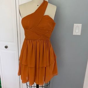 H&M one shoulder dress size 2